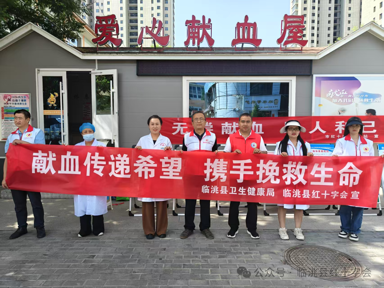 临洮县红十字会开展“世界献血者日”宣传活动.png 临洮县红十字会开展“世界献血者日”宣传活动.png